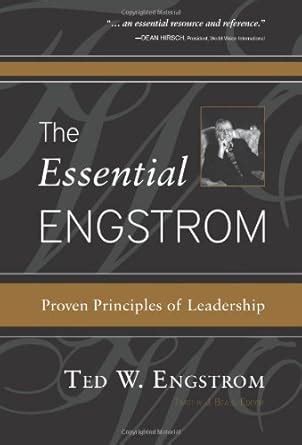 the essential engstrom proven principles of leadership PDF