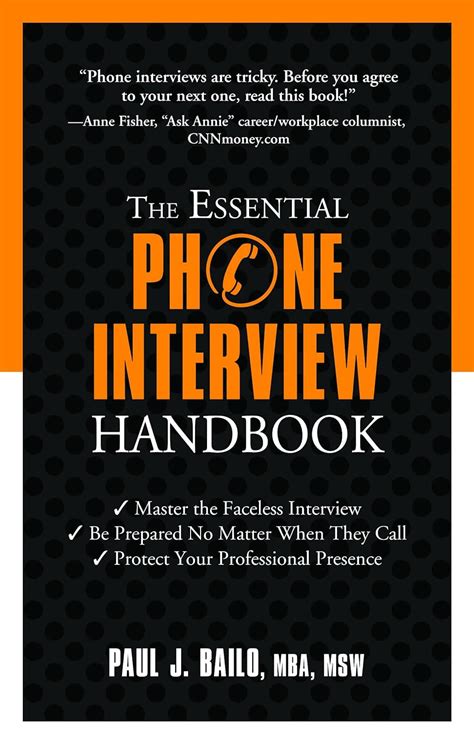 the essential phone interview handbook PDF