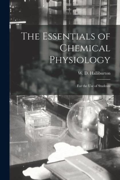 the essentials of chemical physiology Kindle Editon