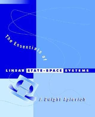 the essentials of linear state space systems Epub