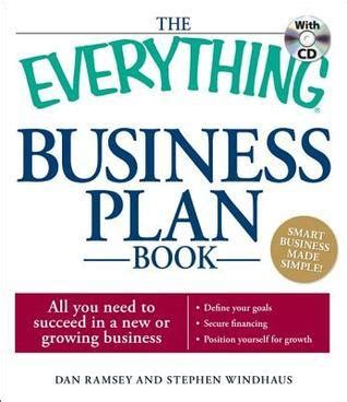 the everything business plan book with cd all you need to succeed in a new or growing business PDF