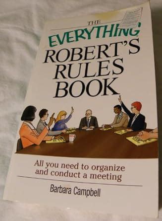 the everything roberts rules book all you need to organize and conduct a meeting everythingÂ® Kindle Editon