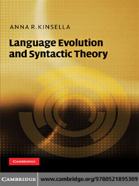 the evolution of language approaches to the evolution of language PDF