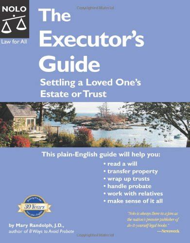 the executors guide settling a loved ones estate or trust 4th forth edition Doc