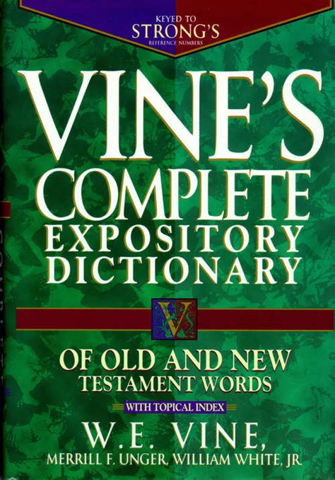 the expanded vines expository dictionary of new testament words Reader