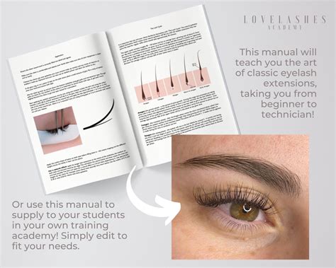 the eyelash extension professional training manual Kindle Editon