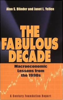 the fabulous decade macroeconomic lessons from the 1990s Doc
