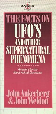 the facts on ufos and other supernatural phenomena the anker series Epub