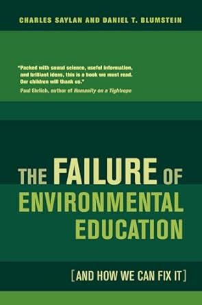 the failure of environmental education and how we can fix it PDF