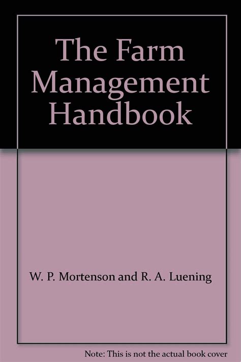 the farm management handbook 2002 2003 Reader