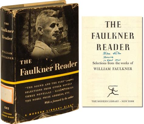 the faulkner reader selections from the works of william faulkner Reader