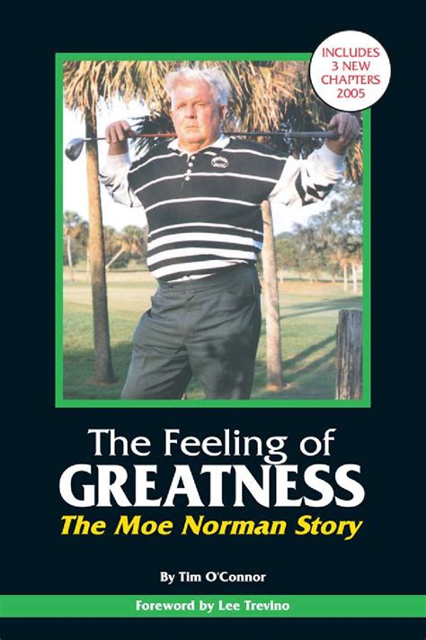 the feeling of greatness the moe norman story Epub