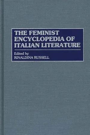 the feminist encyclopedia of italian literature Doc