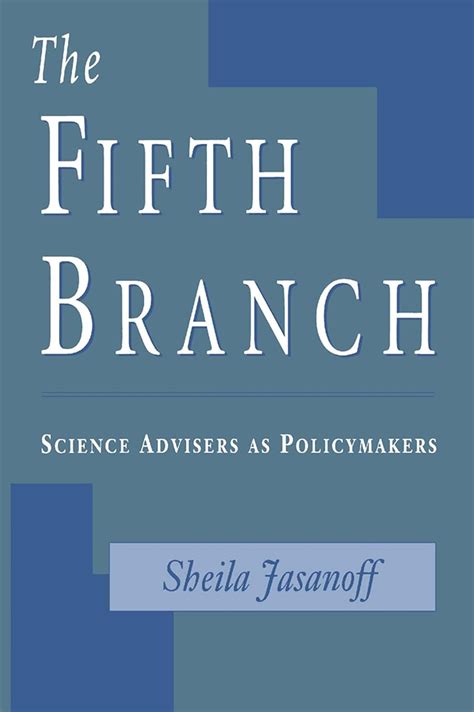 the fifth branch science advisers as policymakers Doc