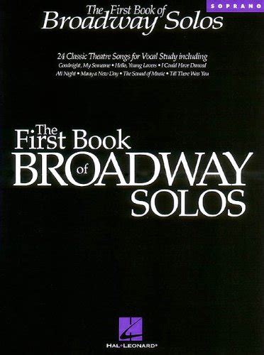 the first book of broadway solos soprano book and audio cd Epub