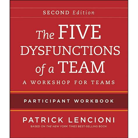 the five dysfunctions of a team participant workbook Doc