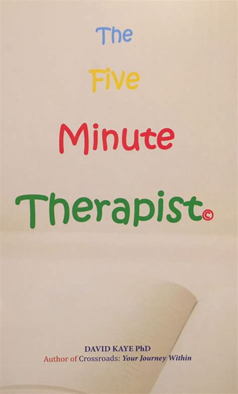 the five minute therapist PDF