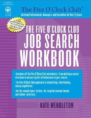 the five oclock club job search workbook Kindle Editon
