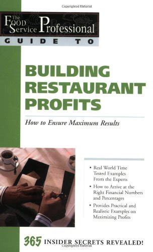 the food service professionals guide to building restaurant profits guide 9 Reader