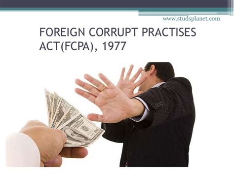 the foreign corrupt practices act in a new era Reader
