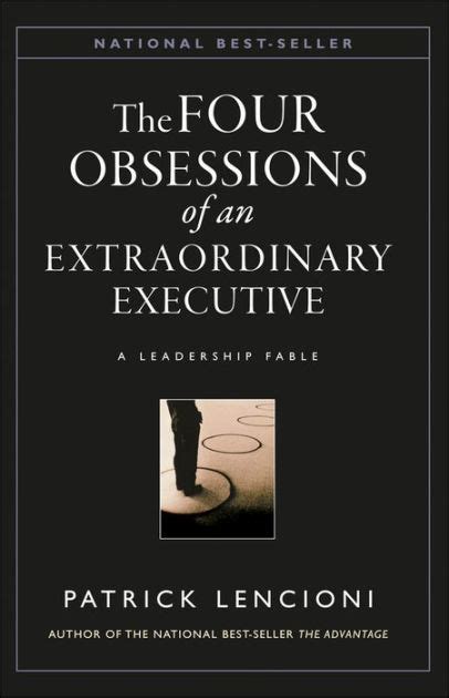 the four obsessions of an extraordinary executive a Doc