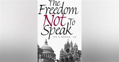 the freedom not to speak the freedom not to speak PDF