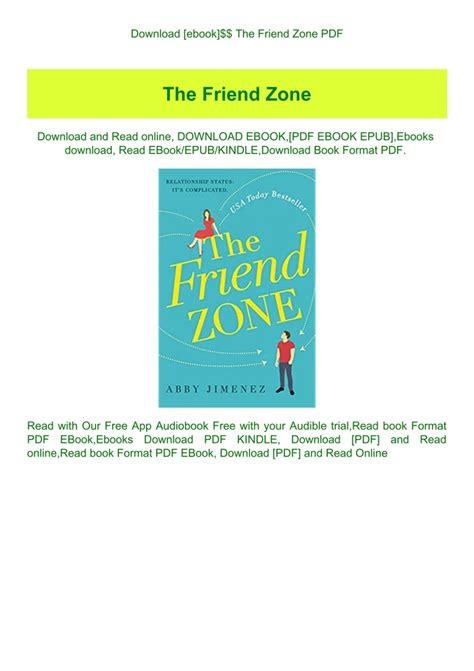 the friend zone pdf books Reader