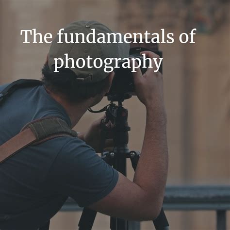 the fundamentals of photography pdf PDF