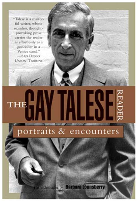 the gay talese reader portraits and encounters Reader