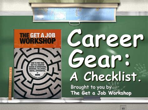 the get a job workshop the copy workshop PDF