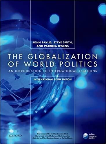 the globalization of world politics 6th edition free pdf Doc