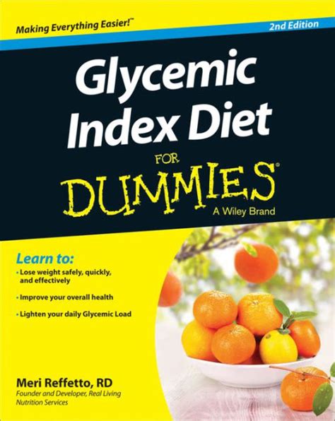 the glycemic index diet for dummies Kindle Editon