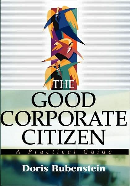 the good corporate citizen a practical guide Doc