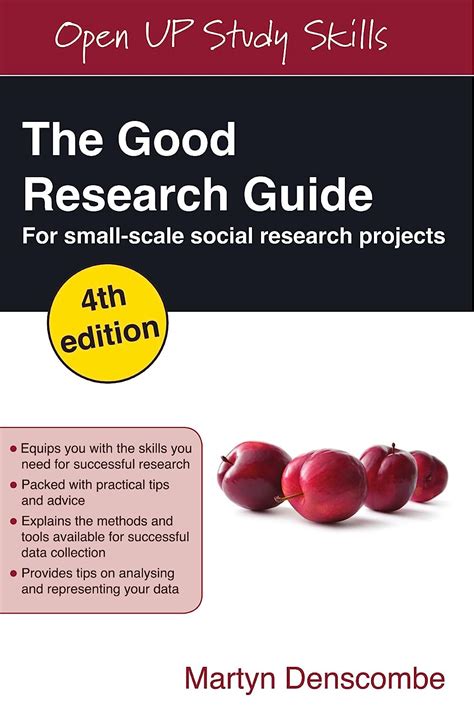the good research guide for small scale social research project Reader