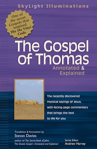 the gospel of thomas annotated and explained skylight illuminations PDF