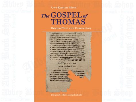 the gospel of thomas original text with commentary PDF