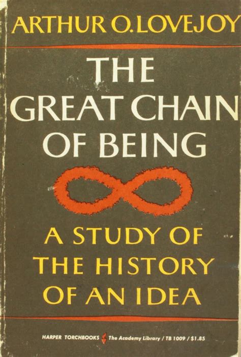 the great chain of being a study of the history on an idea harper torchbooks PDF