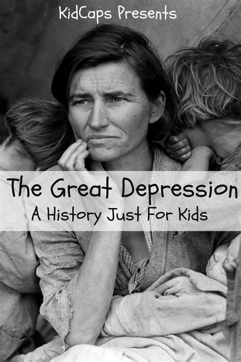 the great depression a history just for kids Doc