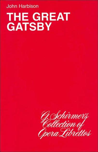 the great gatsby opera libretto paperback PDF