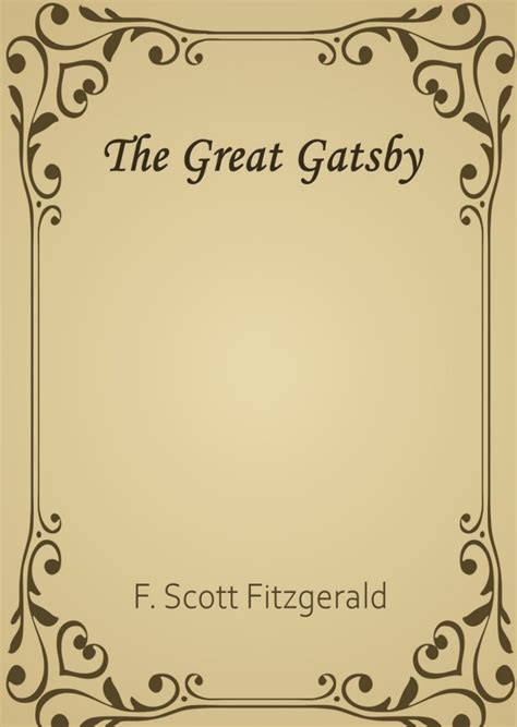 the great gatsby pdf download Kindle Editon