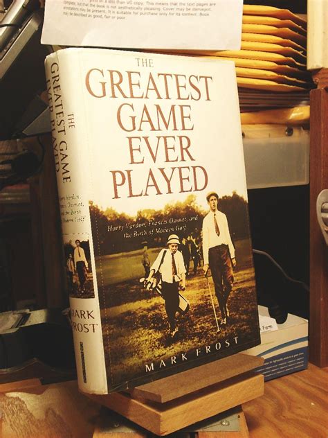 the greatest game ever played harry vardon francis ouimet and the birth of modern golf Doc