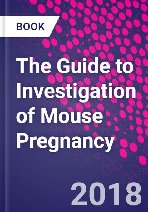 the guide to investigation of mouse pregnancy rar PDF