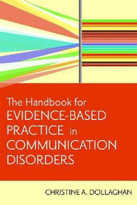 the handbook for evidence based practice in communication disorders Doc