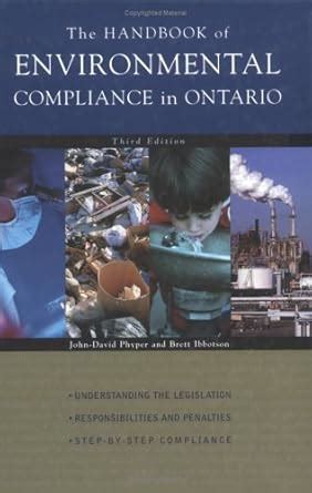 the handbook of environmental compliance in ontario Ebook Kindle Editon