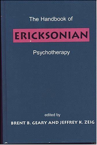 the handbook of ericksonian psychotherapy PDF