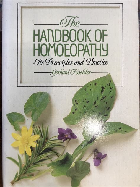 the handbook of homeopathy its principles and practice Kindle Editon