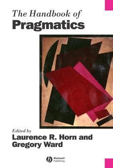 the handbook of pragmatics PDF