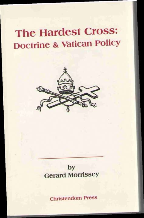 the hardest cross doctrine and vatican policy Kindle Editon