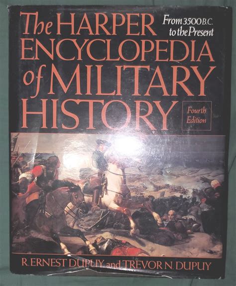 the harper encyclopedia of military history from 3500 bc to the present Epub