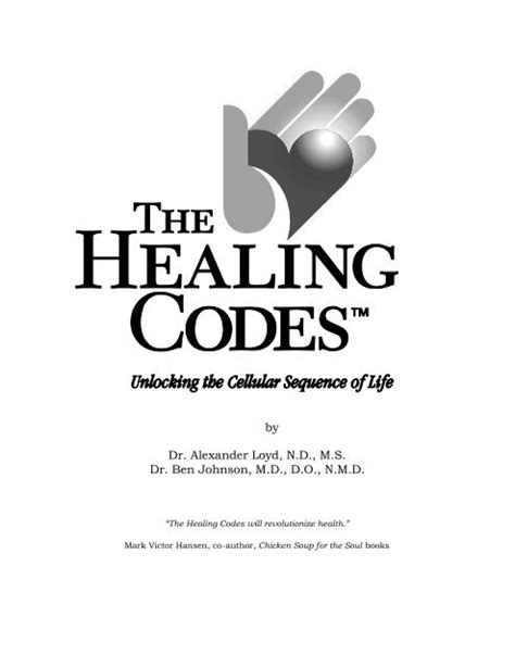 the healing codes manual dr alexander loyd pdf Epub